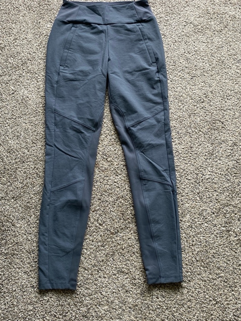 Athleta Women’s Charcoal Gray Headlands Hybrid Trek Tights Size 4